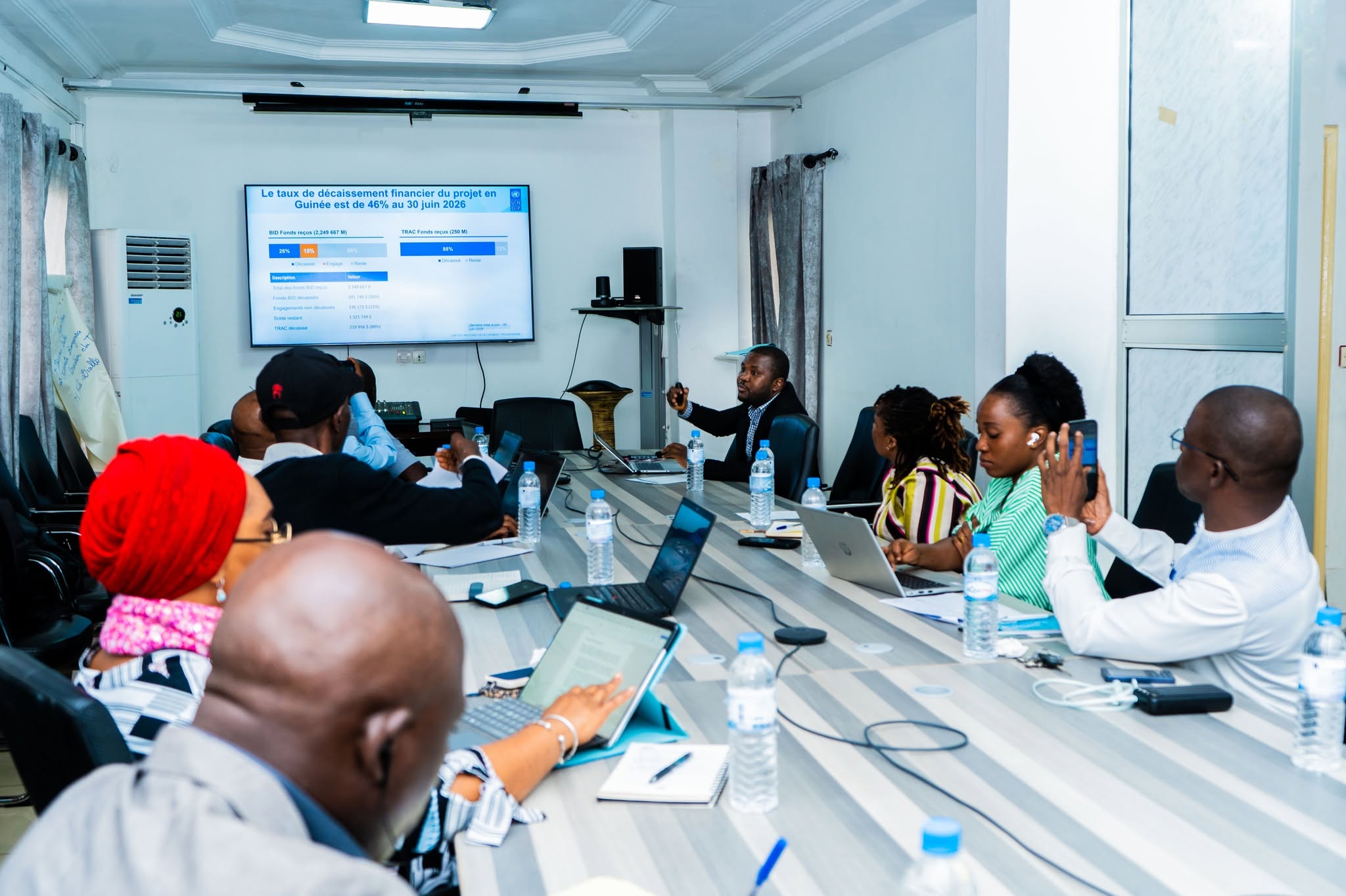 Femmes entrepreneures accompagnées par le projet EWASME dans la filière riz en Guinée